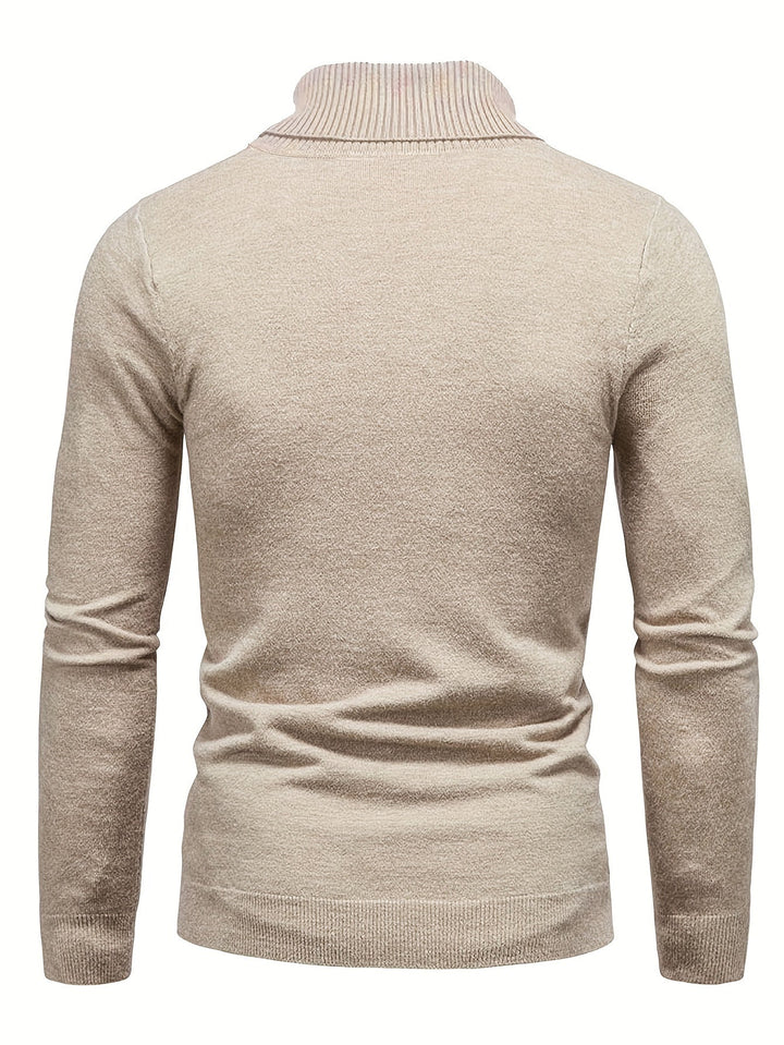 Malcolm | Klassisk Mock-Neck Sweater