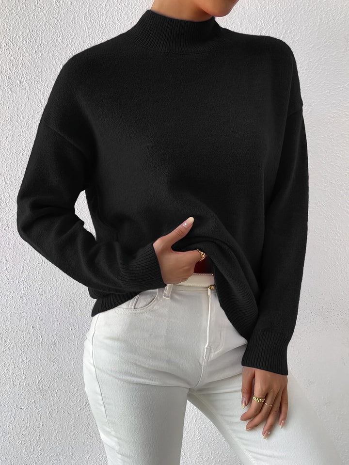 Lorelei | Raffineret Mock Neck Sweater