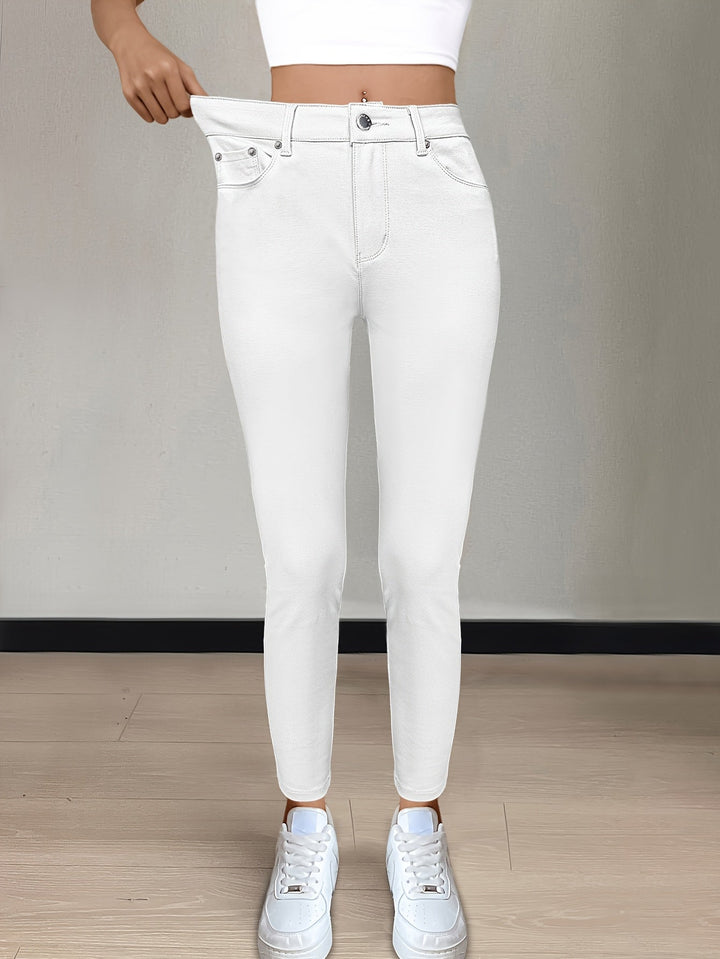 Sylvie | Højtaljede Skinny Jeans