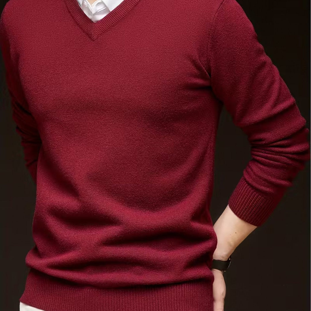 Ellis | Raffineret V-Hals Sweater
