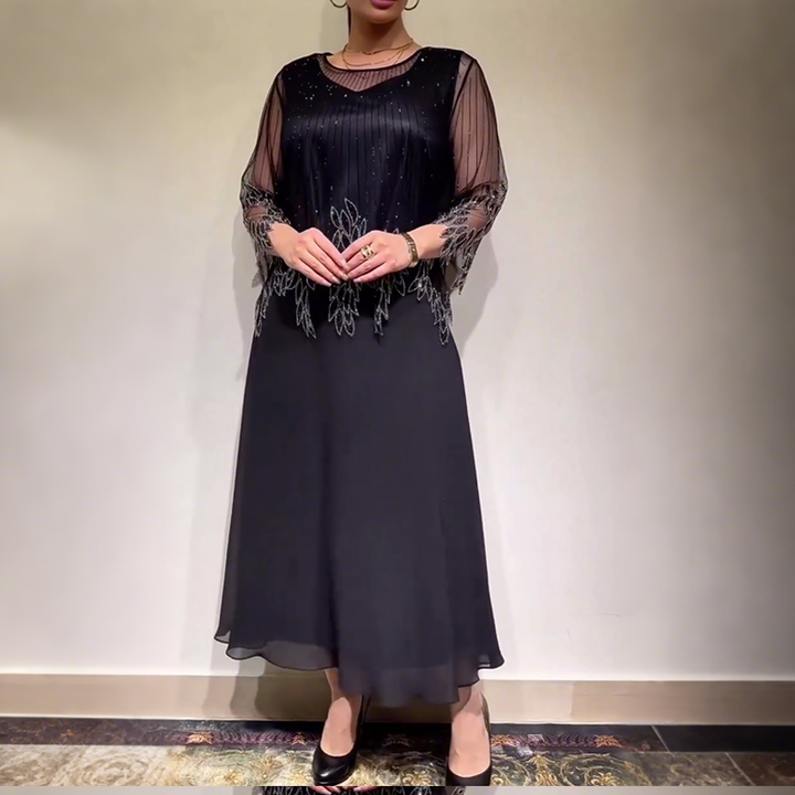 Ava | Stilfuld Casual Midi Kjole