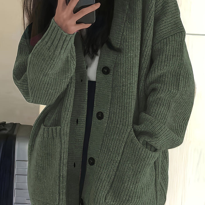 Maisie | Afslappet Knappet Cardigan