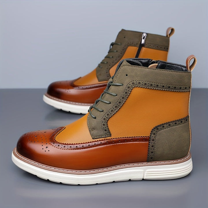 Lawrence | Raffinerede Wingtip Ankelstøvler