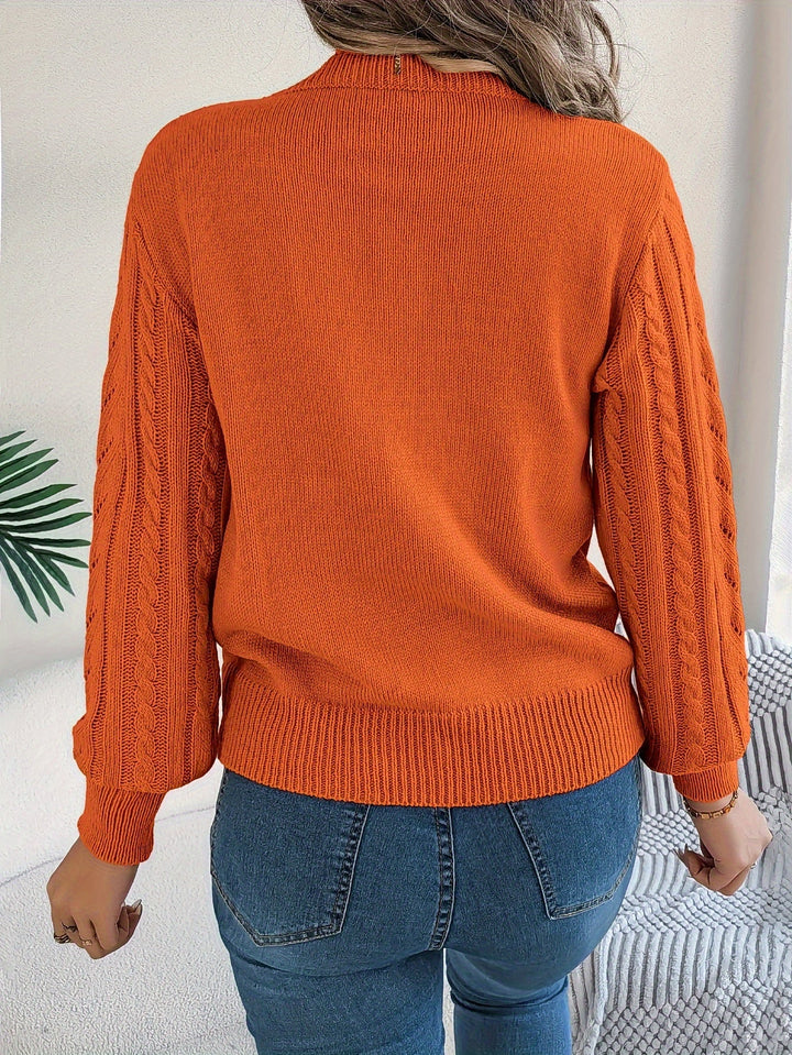 Blythe | Kabelstrikket Tekstur Sweater