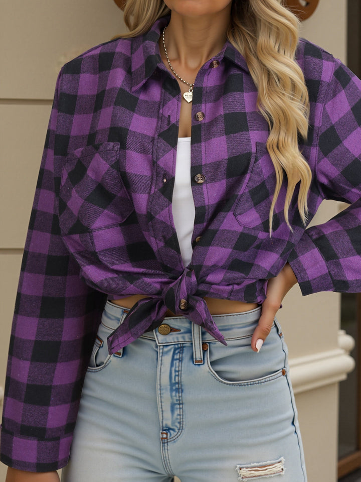 Everly | Afslappet Buffalo Check Skjorte