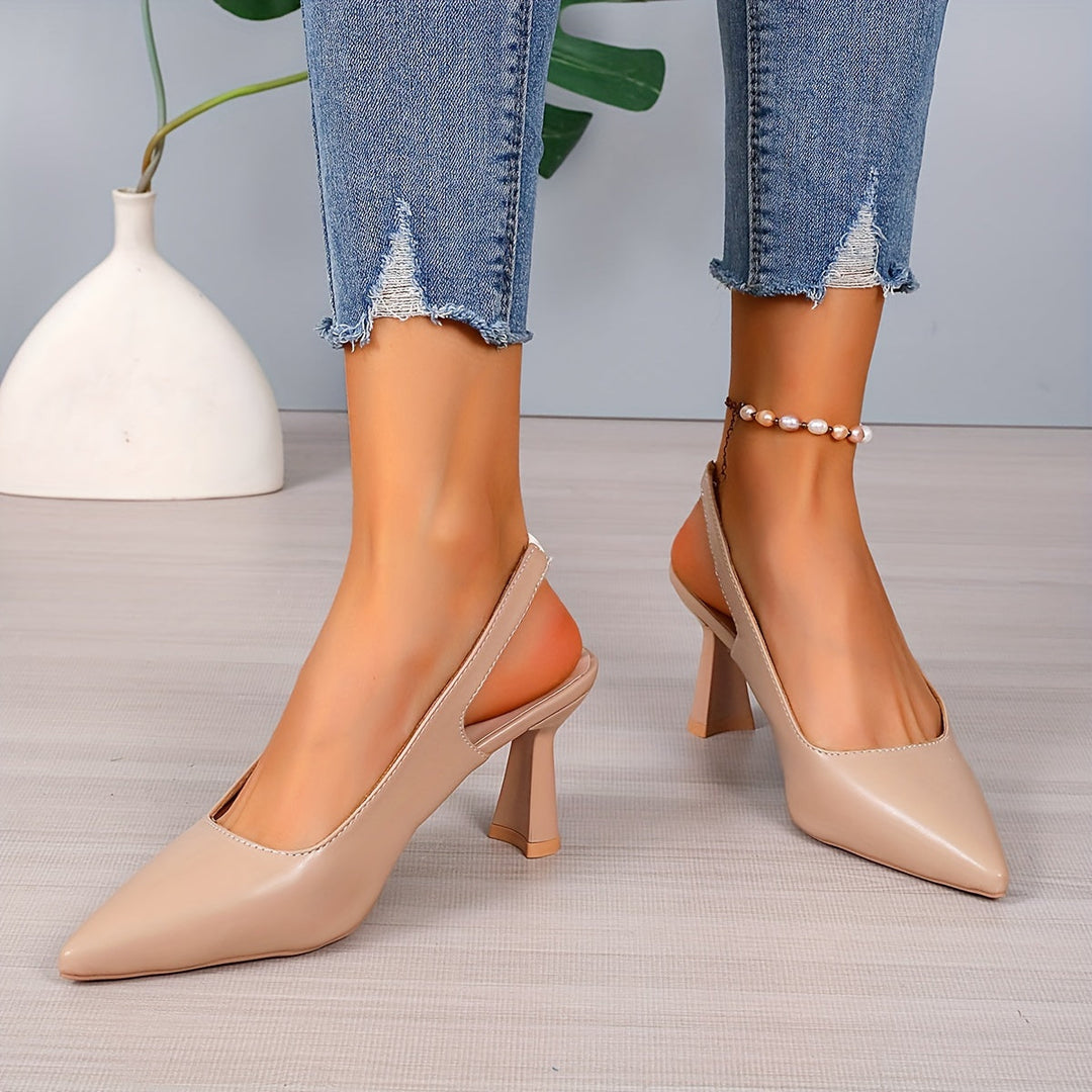 Sophia | Elegant Slingback Spidse Hæle