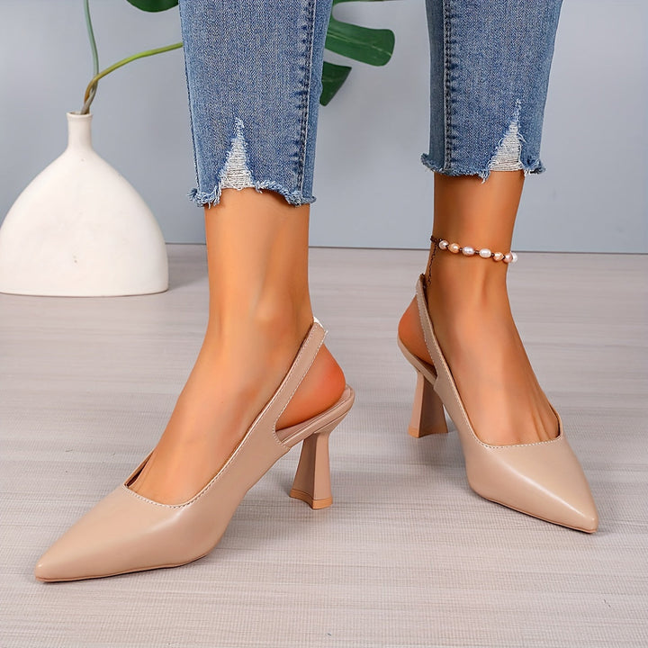 Sophia | Elegant Slingback Spidse Hæle
