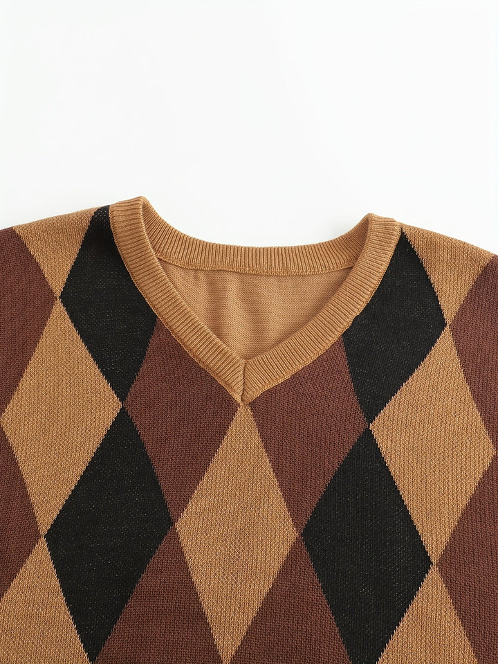 Chandler | Klassisk Argyle Sweater Vest