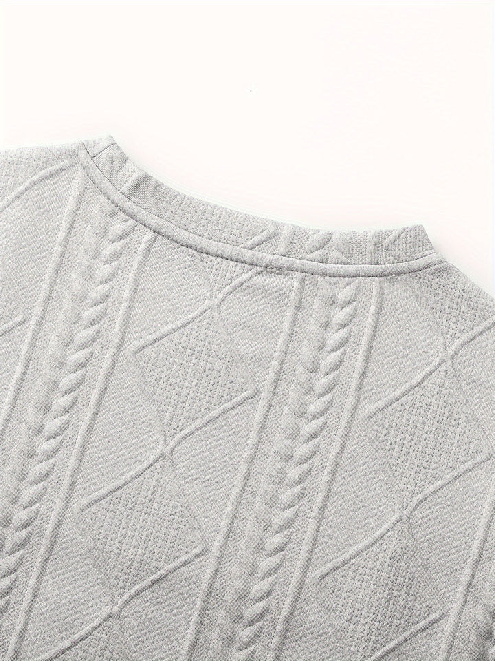 Edwin | Tekstureret Crew Neck Top