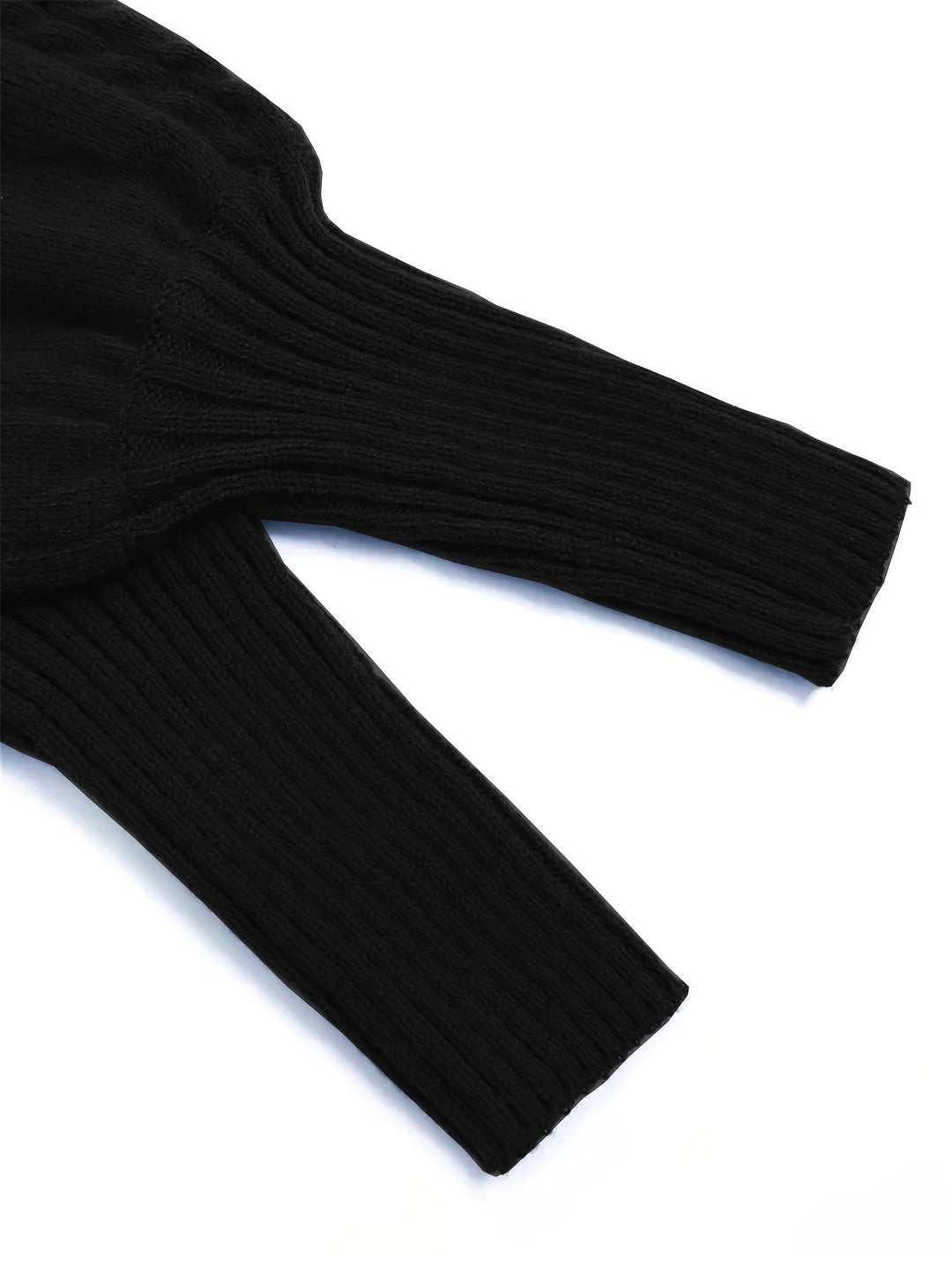 Eloise | Tekstureret Halv-Krave Sweater