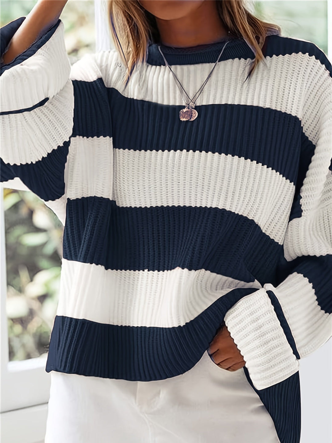 Ivy | Afslappet Farveblok Sweater