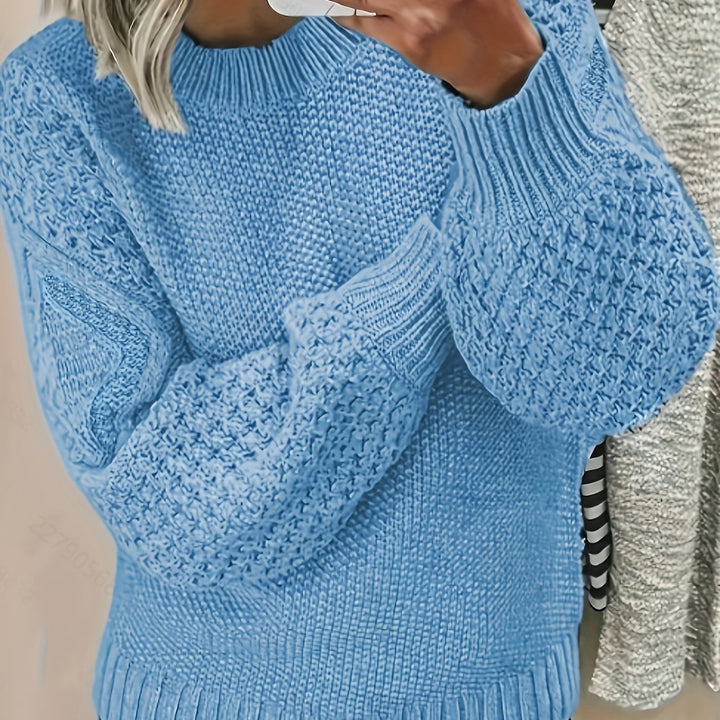 Bonnie | Hyggelig Lantern-Ærme Sweater