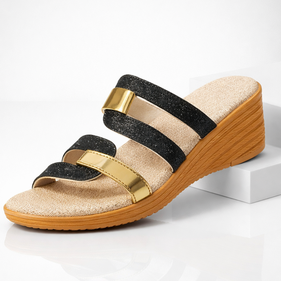 Isabella | Stilfuld Premium Åben Tå Sandal
