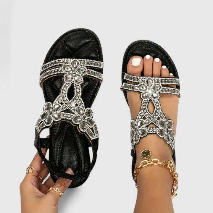 Rebecca | Elegant Ortodiske Perle Sandaler
