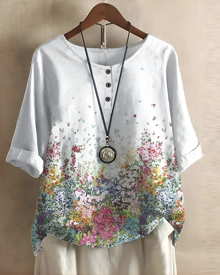 Fiona | Afslappet Sommer Boho Top