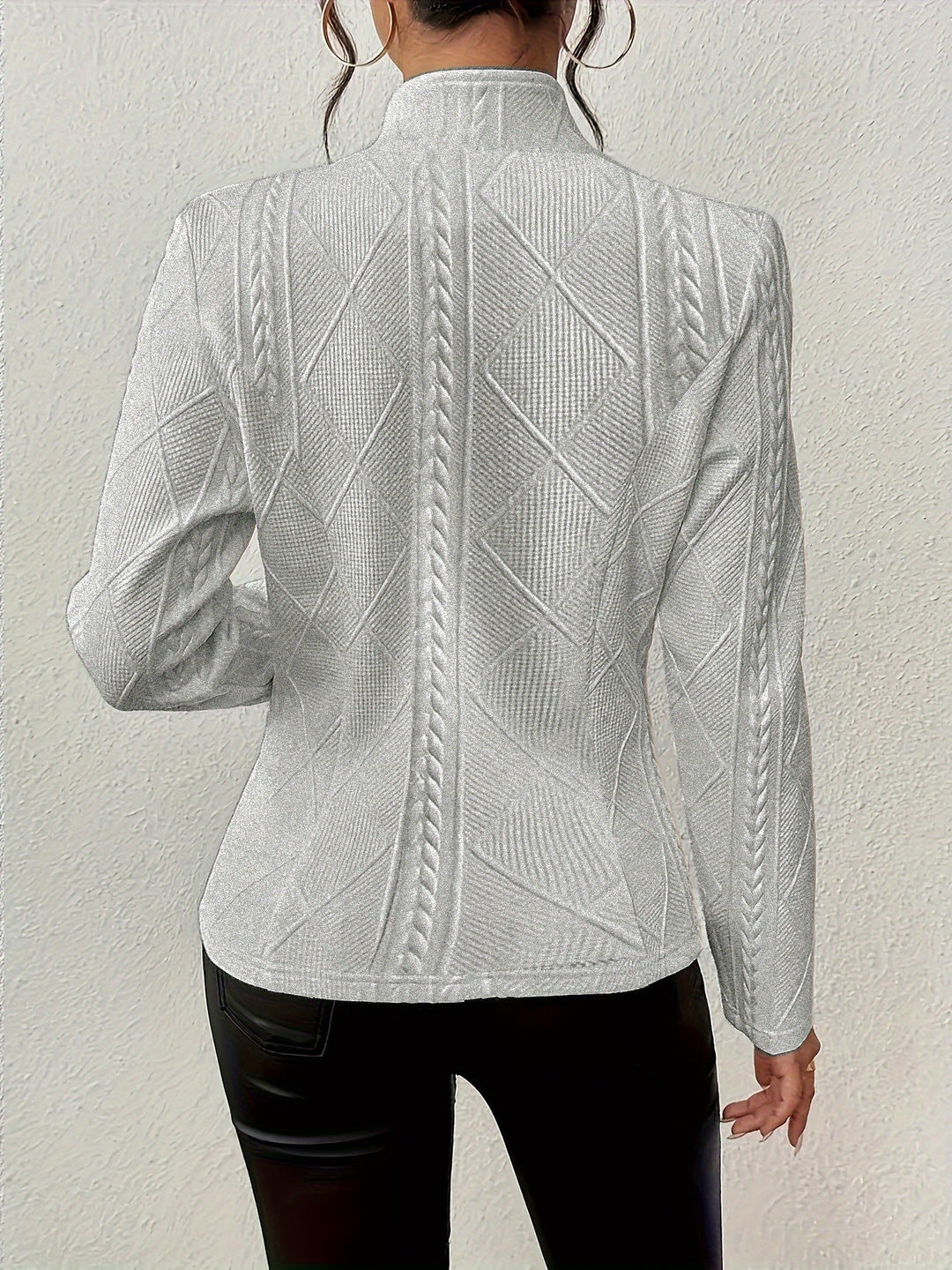 Whitney | Talje-definerende Tekstureret Blazer