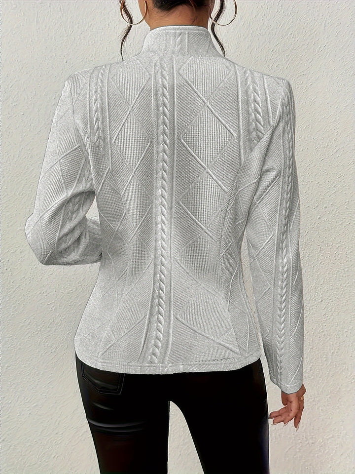 Whitney | Talje-definerende Tekstureret Blazer