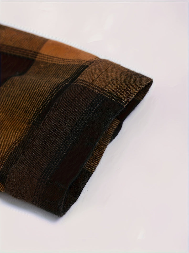 Hartley | Farveblok Pocket Skjorte
