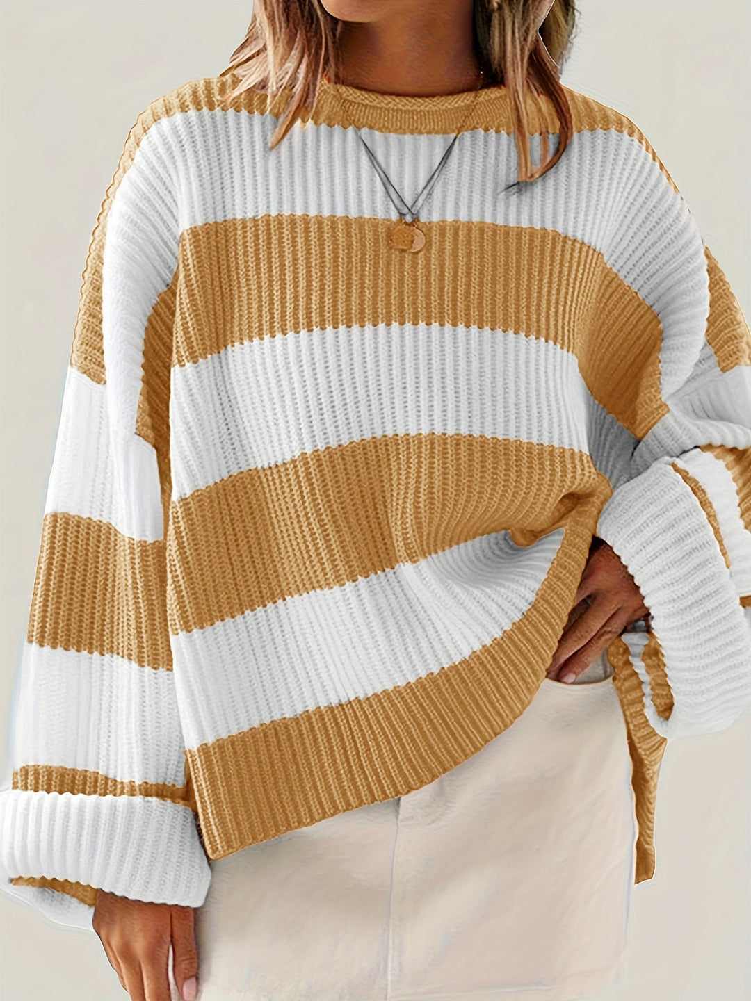 Ivy | Afslappet Farveblok Sweater