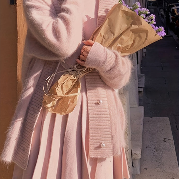 Iris | Blød Åben-Front Cardigan