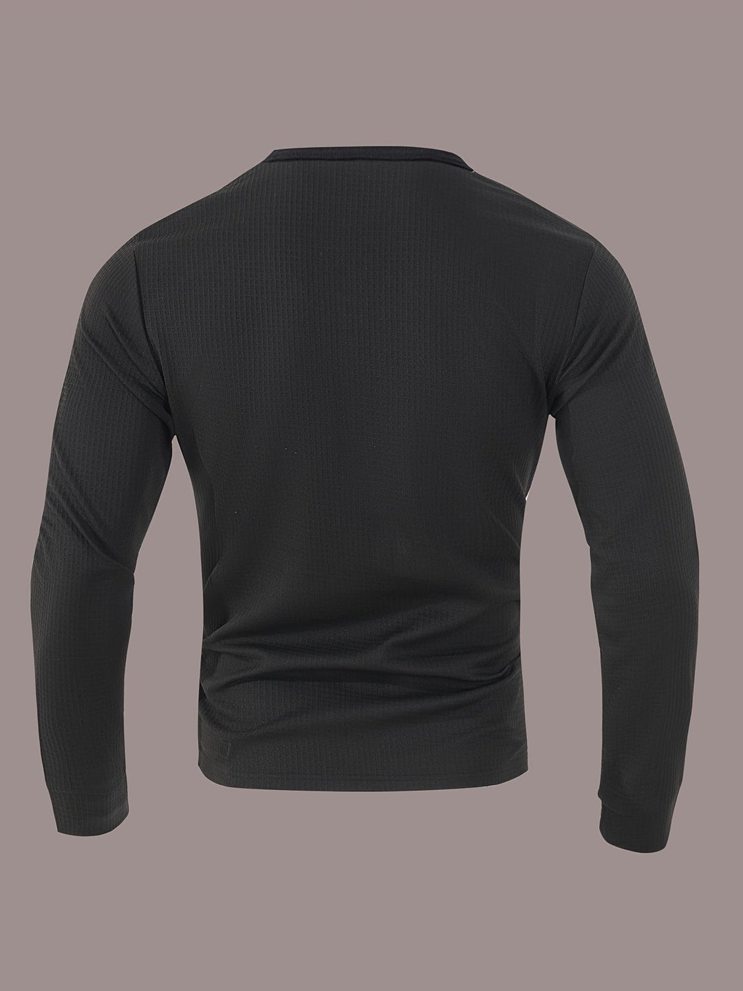 Curtis | Tekstureret Langærmet Henley