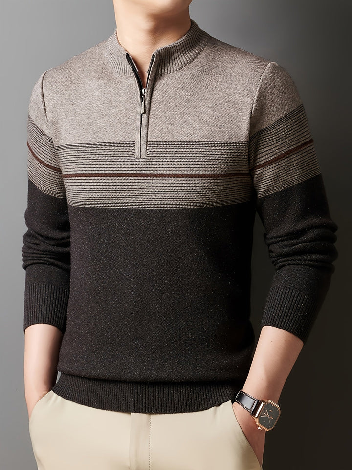 Oscar | Zip-Neck Sweater