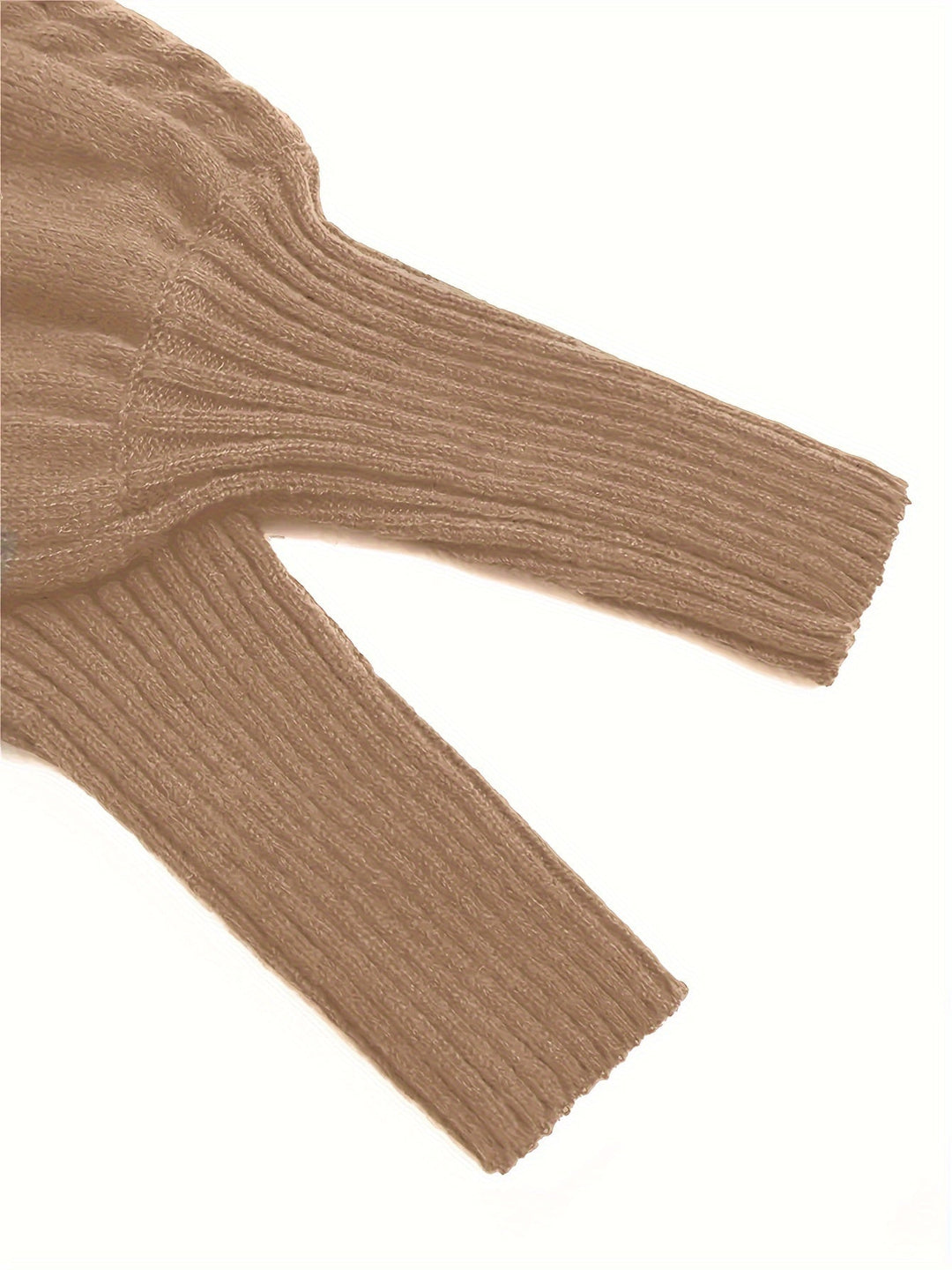 Eloise | Tekstureret Halv-Krave Sweater