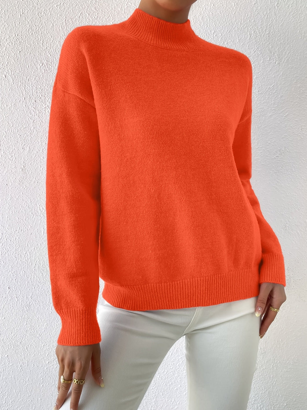 Lorelei | Raffineret Mock Neck Sweater