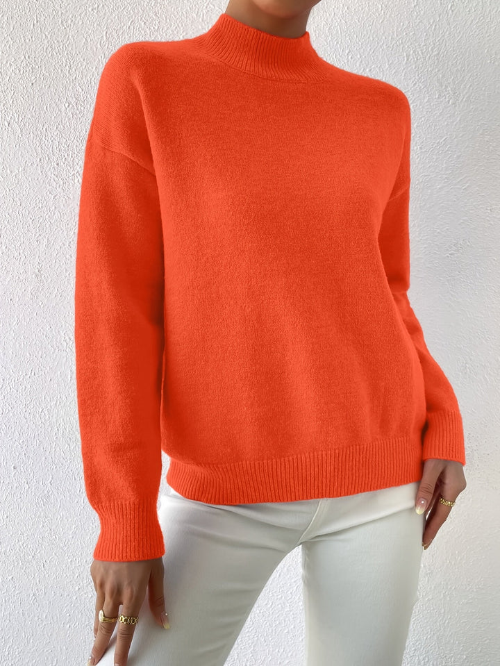 Lorelei | Raffineret Mock Neck Sweater