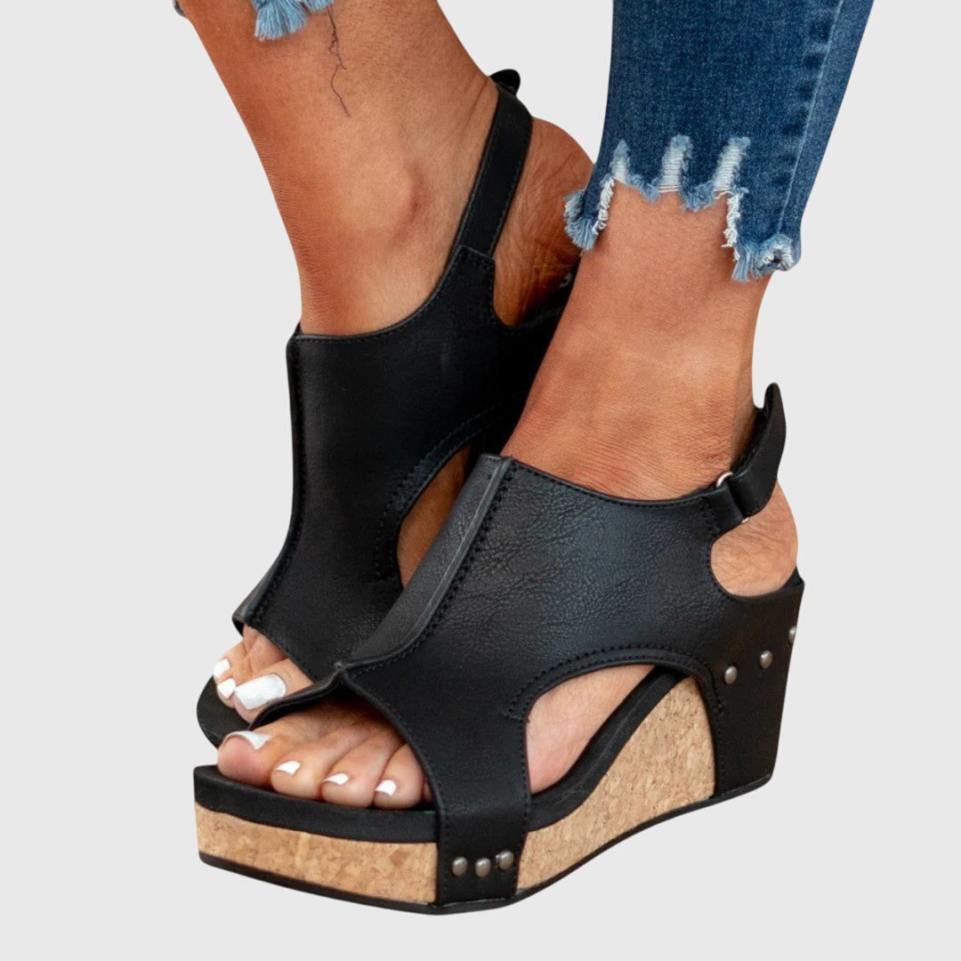 Willa | Casual Open Toe Ortodontiske Sandaler