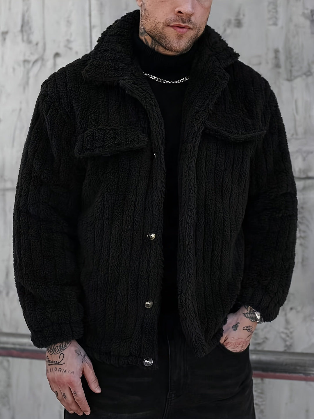 Owen | Tekstureret Button-Up Jakke