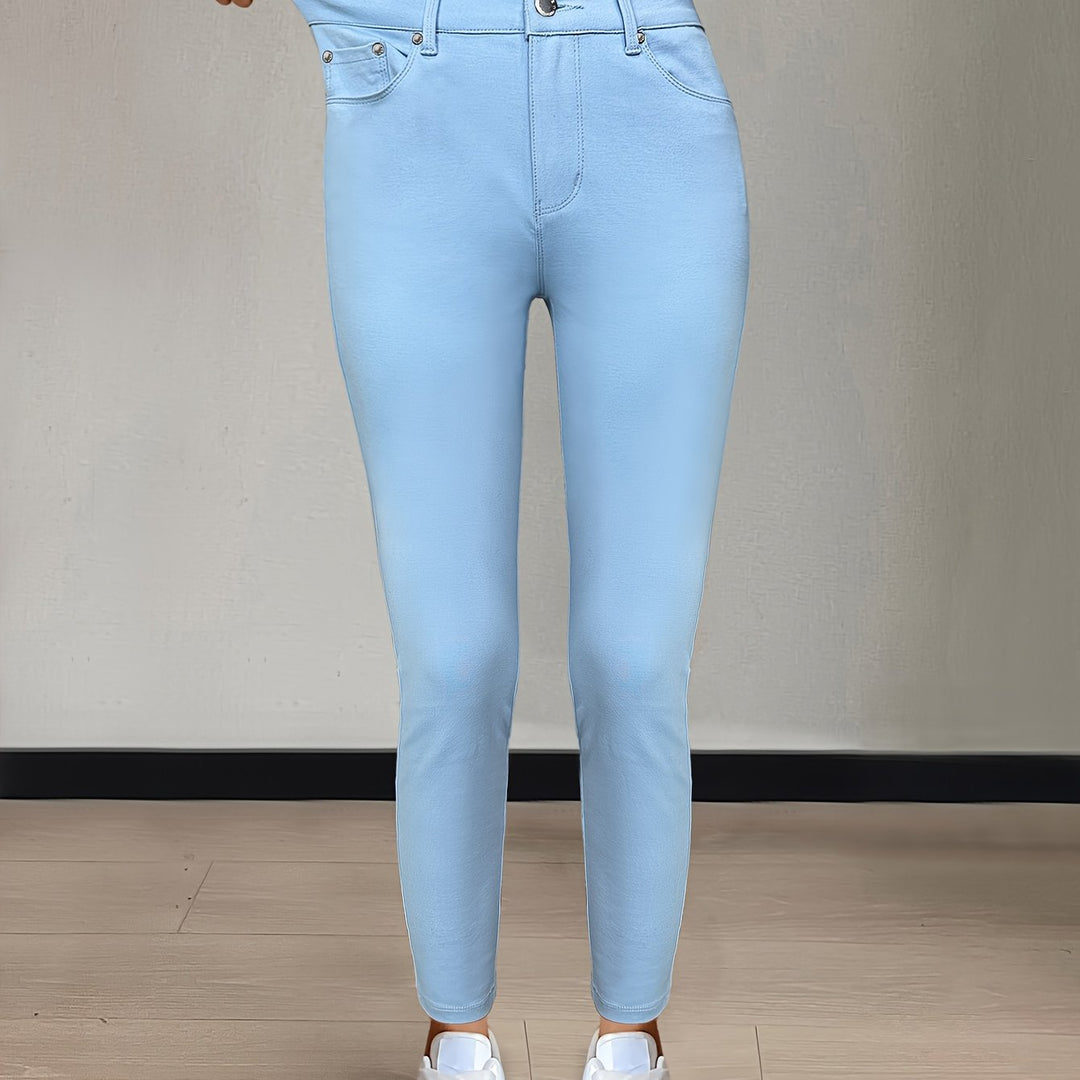 Sylvie | Højtaljede Skinny Jeans