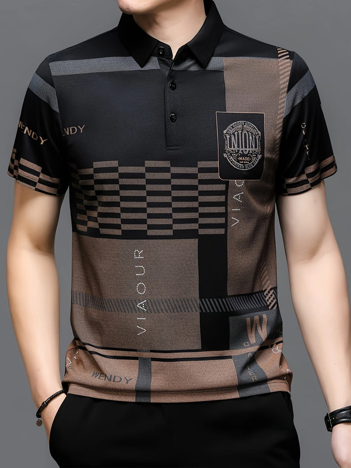 Nathaniel | Raffineret Colorblock Polo Shirt