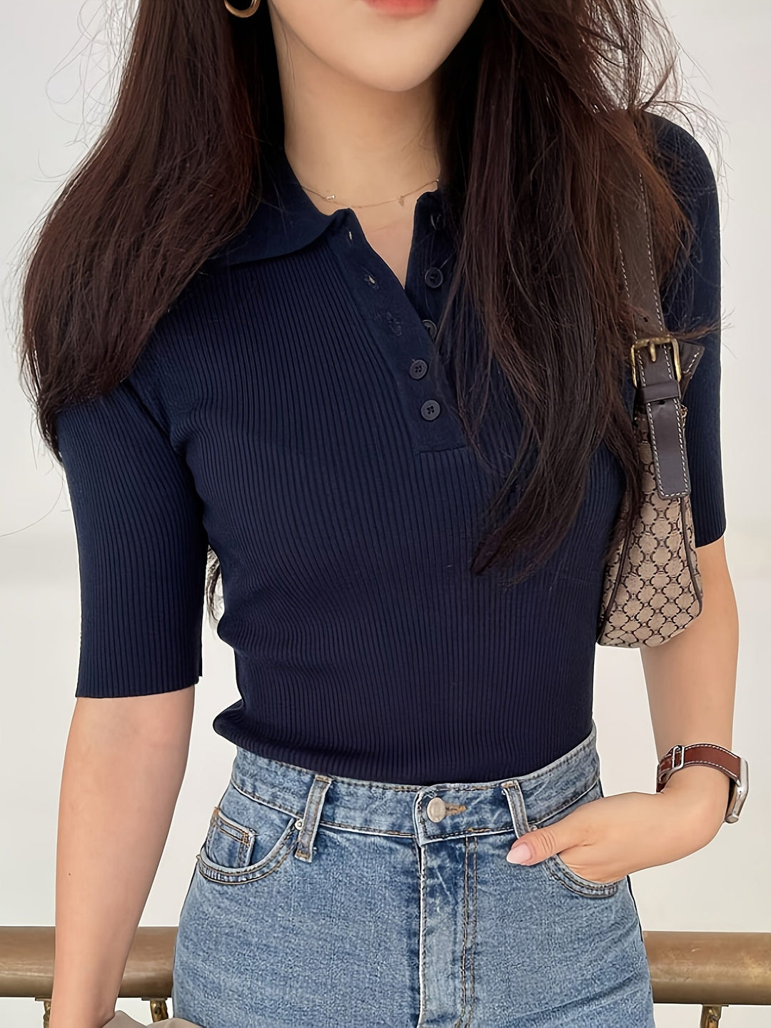 Meredith | Ribbede Krave Top
