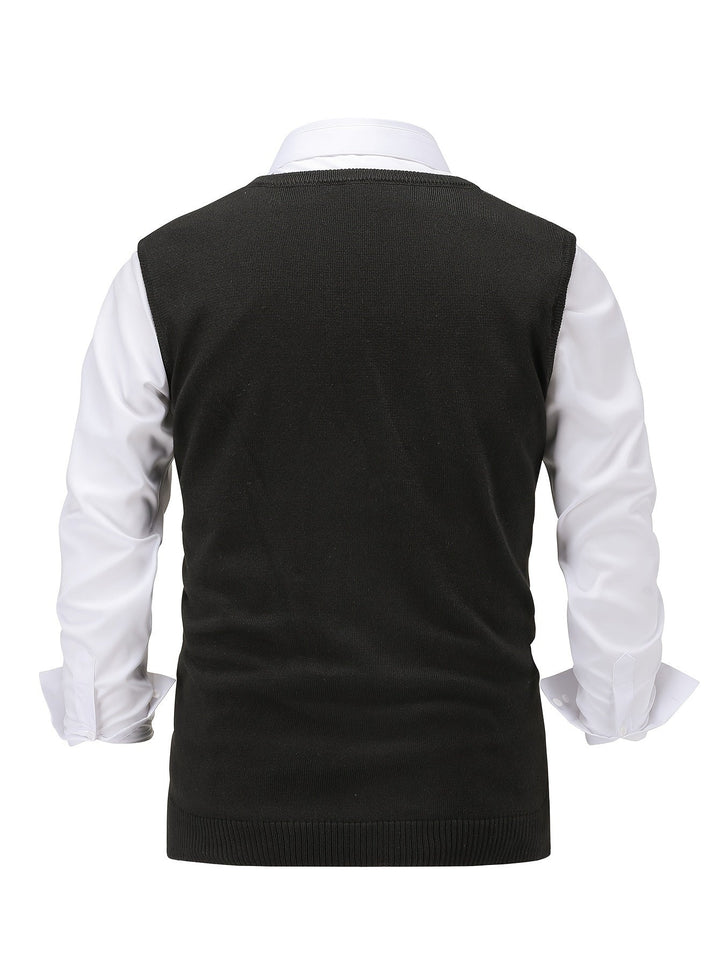Chandler | Klassisk Argyle Sweater Vest