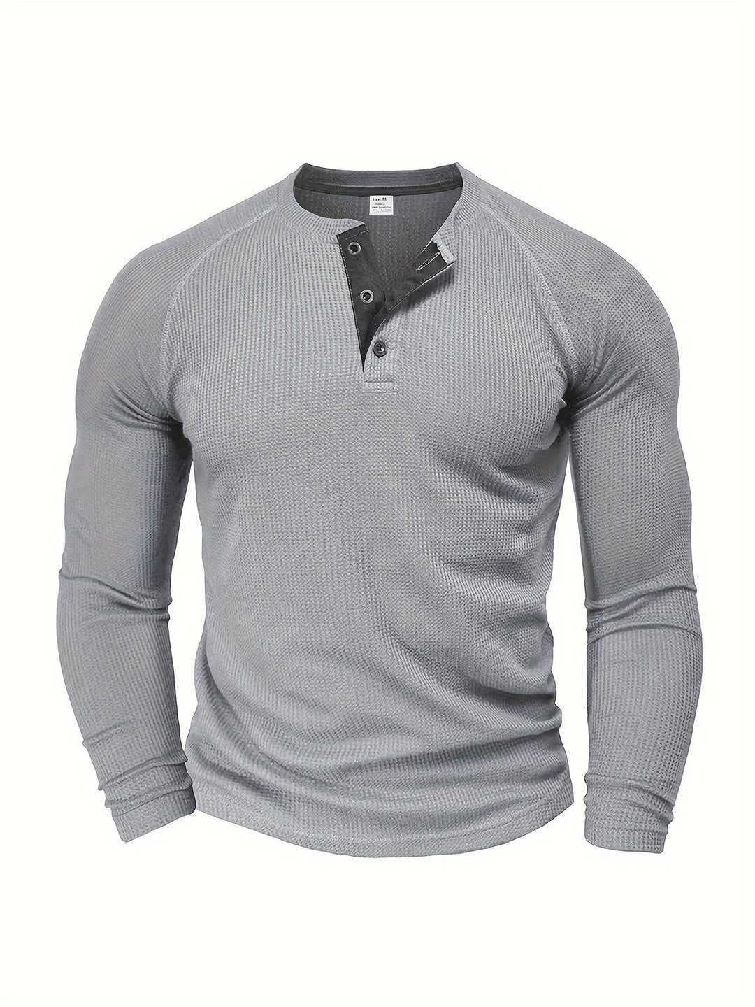 Graham | Klassisk Button Henley Skjorte