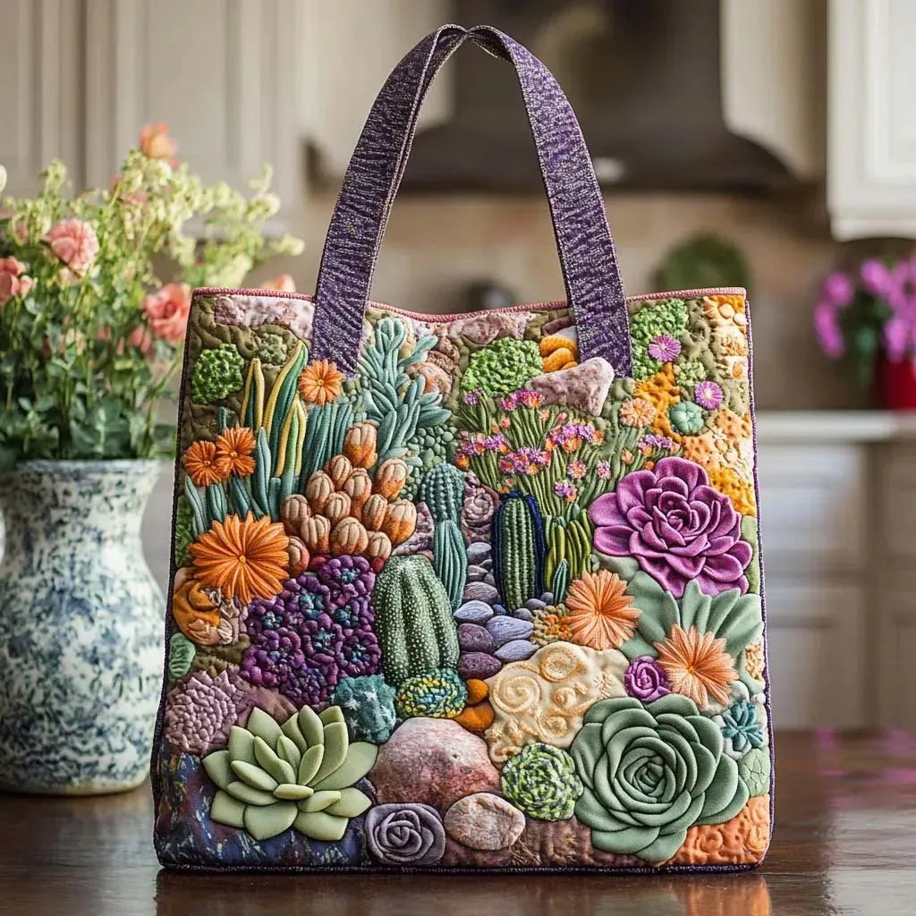 Angela | Stilfuld Blomster Kunstnerisk Tote Taske