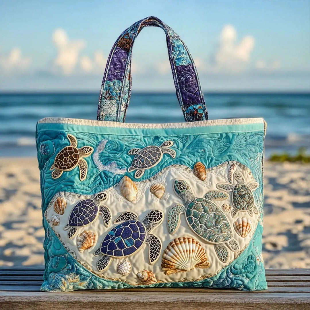 Megan | Elegant Ocean Art Tote Bag