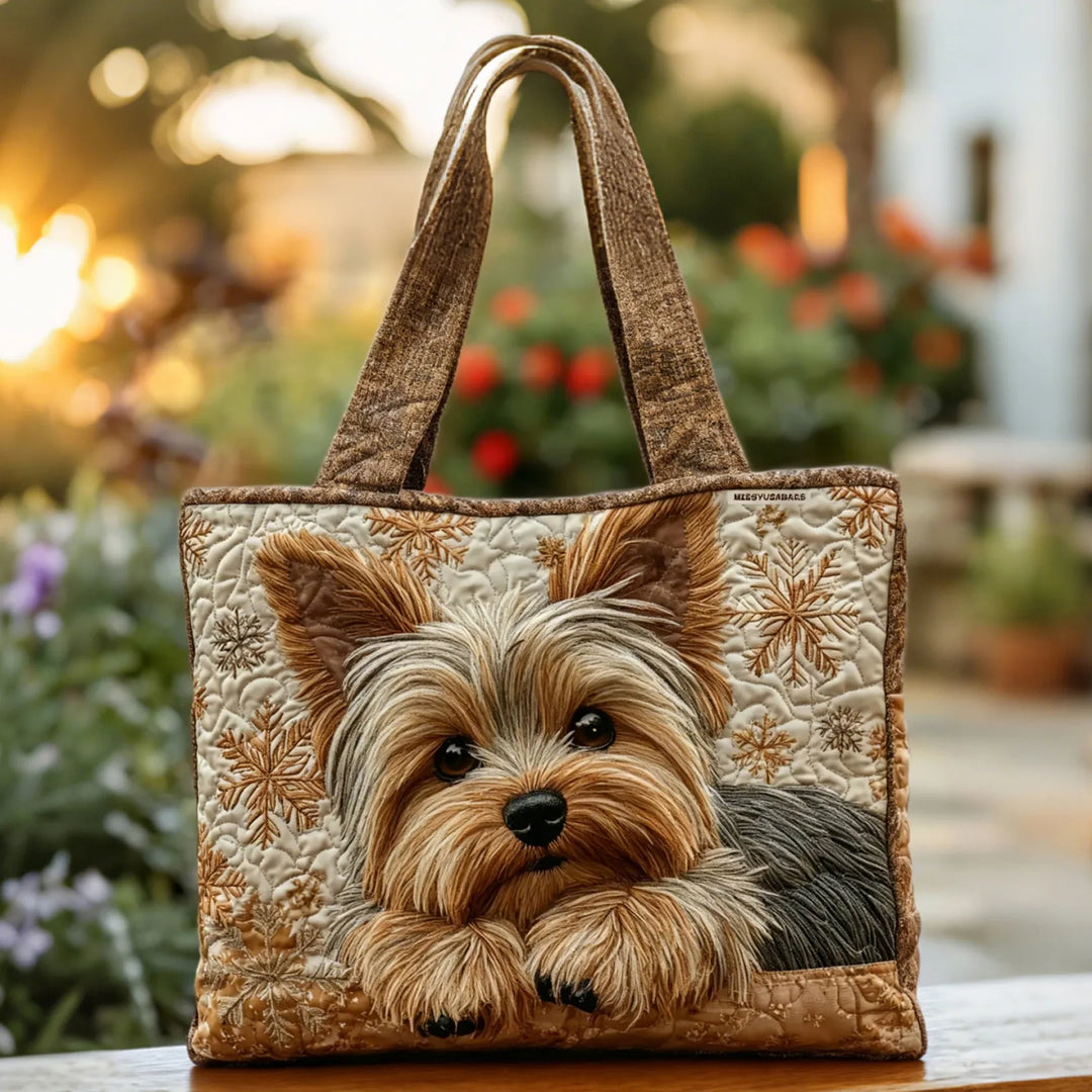 Heather | Stilfuld Hvalpe Kunst Tote Bag