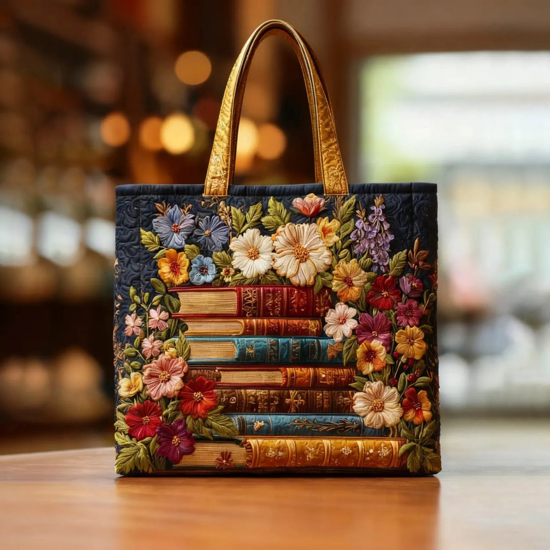 Brittany | Kunstnerisk Floral Bog Kunst Tote Bag