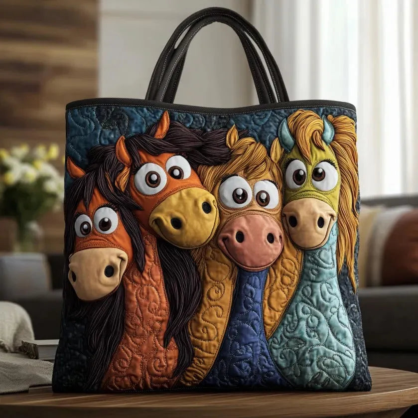 Anna | Stilfuld Multifarvet Kunst Tote Bag