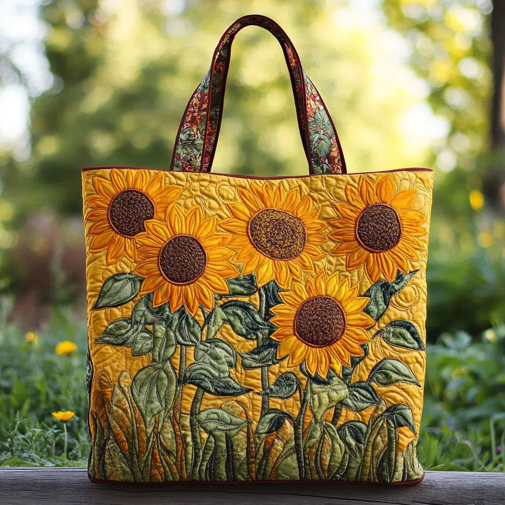 Sharon | Klassisk Solsikke Kunst Tote Bag