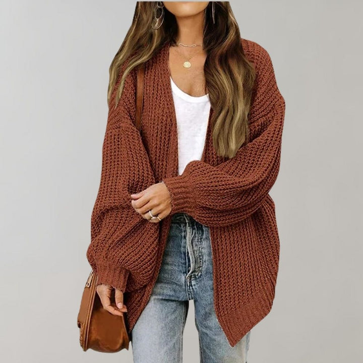 Isla | Afslappet Åben-Front Cardigan