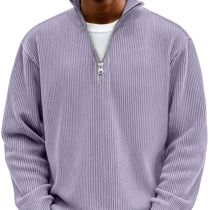 Chase | Stilfuld Lynlås Høj Hals Sweater