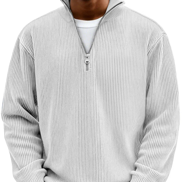 Chase | Stilfuld Lynlås Høj Hals Sweater