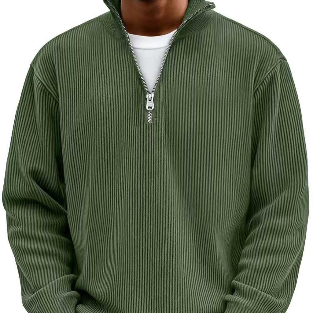 Chase | Stilfuld Lynlås Høj Hals Sweater