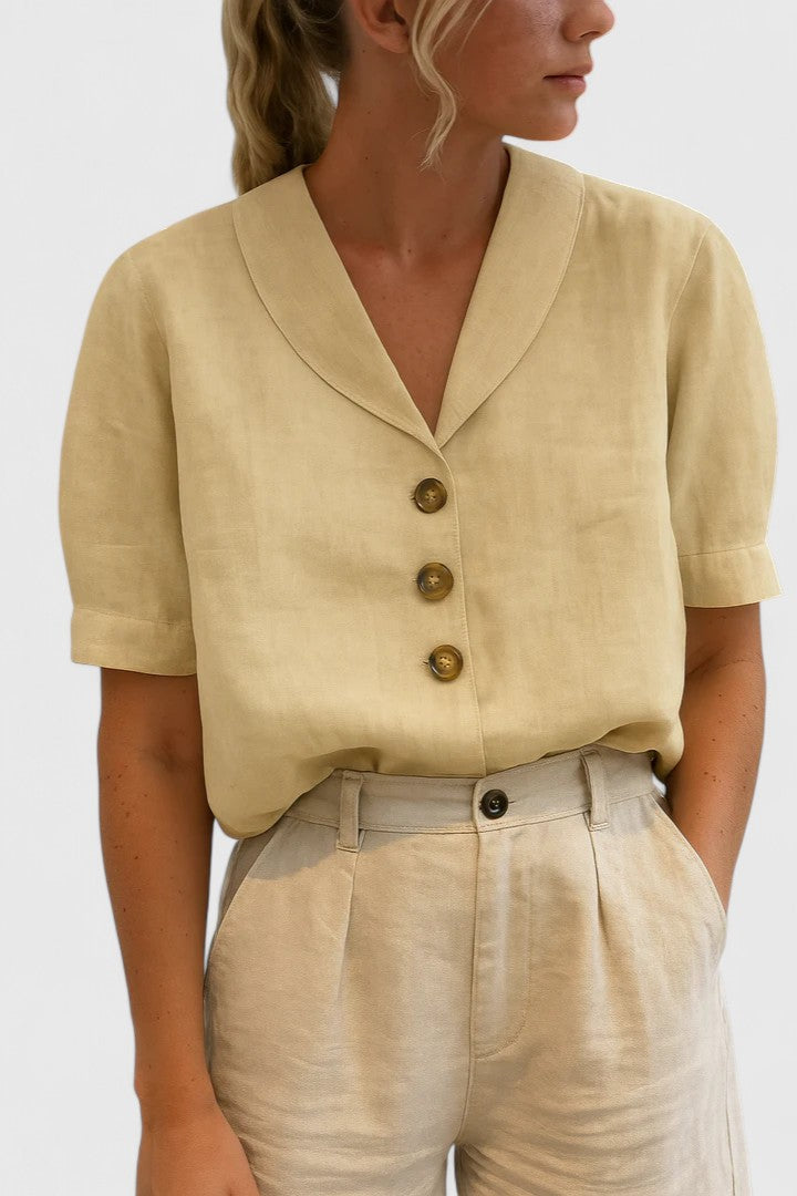 Clarice | Skræddersyet Knapfront Bluse