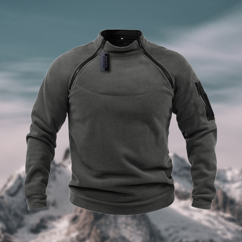 Leonard | Stand-Krave Quarter-Zip Pullover