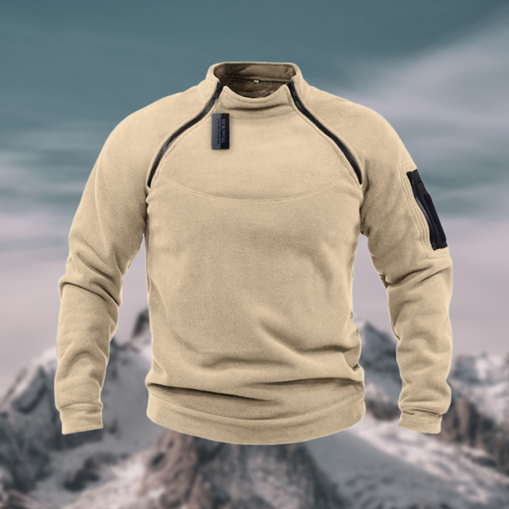 Leonard | Stand-Krave Quarter-Zip Pullover