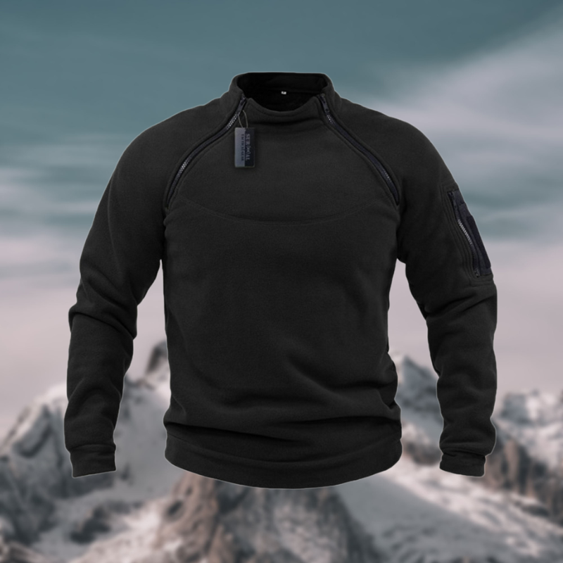 Leonard | Stand-Krave Quarter-Zip Pullover